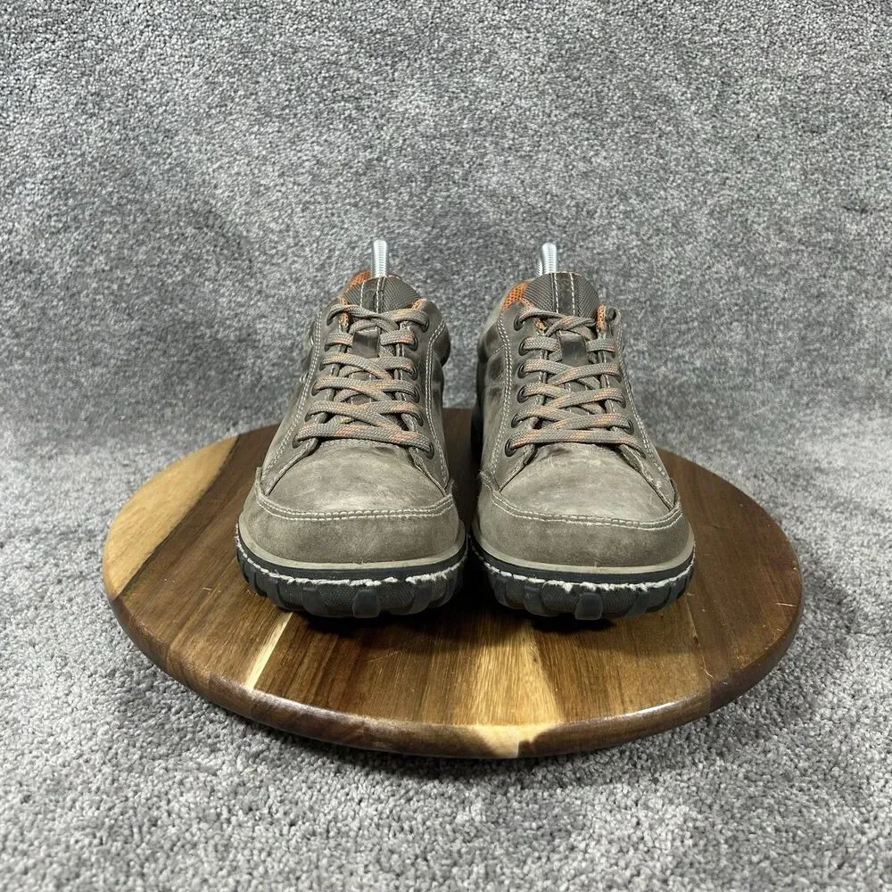 Ecco Urban Lifestyle Receptor Men’s Sz EU 40 Brown Leather Walking Casual Shoes